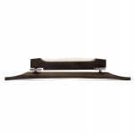 Chevalet de guitare archtop en palissandre avec sillet, accessoires de haute qualité Chevalet de guitare archtop en palissandre avec sillet, accessoires de haute qualité