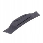 Chevalet de guitare en bois avec sillet de chevalet, fiable, polyvalent et solide, style d, 6 trous Chevalet de guitare en bois avec sillet de chevalet, fiable, polyvalent et solide, style d, 6 trous