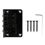 Chevalet de guitare electrique 4 cordes en m�tal fixe semi - rigide selle accessoires d�instrument de ...