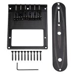 Chevalet de guitare electrique tl avec plaque de corde imprim�e, performances de guitare am�lior�es pour ...