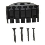 Chevalet de guitare sans tte 6 cordes pice accessoire dinstrument en mtal pour guitares electriques ...