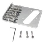 Chevalet de selle de 6 cordes de style vintage pour le remplacement de pi�ces de guitare electrique de ...