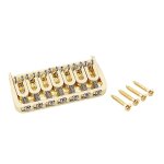 Chevalet de selle de guitare a 7 cordes pont fixe pour guitare electrique / cordes a travers le corps ...