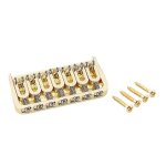 Chevalet de selle de guitare a 7 cordes pont fixe pour guitare electrique / cordes a travers le remplacement ...