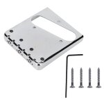 Chevalet de selle de guitare electrique 3 ? selle fixe pour tl set instrument electrique de rechangesilver ...