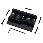 Chevalet semi - rigide a 4 cordes pour basse de jazz de prcision jb style bass, noir