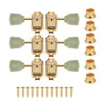 Chevilles d'accordage de guitare 3l3r m�caniques en alliage de zinc accessoire d'instrument -
