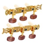 Chevilles d'accordage de guitare classique 2pcs mécaniques mécaniques ensemble d'instruments de musique ... Chevilles d'accordage de guitare classique 2pcs mécaniques mécaniques ensemble d'instruments de musique ...