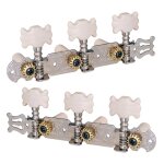 Chevilles de réglage pour cordes de guitare classique, 2 pièces, têtes de machine, accordeur Chevilles de réglage pour cordes de guitare classique, 2 pièces, têtes de machine, accordeur
