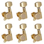 Chevilles de réglage de guitare 6 pièces 6l accordeurs têtes de machine boutons pour guitare chaîne tuning ... Chevilles de réglage de guitare 6 pièces 6l accordeurs têtes de machine boutons pour guitare chaîne tuning ...