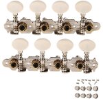 Chevilles de réglage de mandoline 4l4r, têtes de machine, cordes, avec vis, accessoire, pièces de guitare ... Chevilles de réglage de mandoline 4l4r, têtes de machine, cordes, avec vis, accessoire, pièces de guitare ...