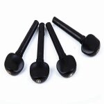 Chevilles de violon en ebne avec fisheyes accordeurs de violon accessoires de violon 1 / 4
