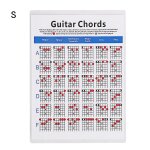 Chords chart reference poster learning practice parts pour guitare a 6 cordes