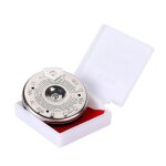 Sensible chromatique 13 pitch pipe tuner c - c tuning tool avec accessoire d'instrument de bo�tier