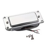 Chrome silver mini lp guitare humbucker micro scell� musique pi�ces de r�paration