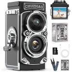 Chuzhao mini appareil photo rétro vintage 12 mp 1080p fhd appareil photo numérique tlr mise au point ... Chuzhao mini appareil photo rétro vintage 12 mp 1080p fhd appareil photo numérique tlr mise au point ...