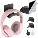 Cintre pour casques, adhesif headset stand, adhsif crochet ecouteurs, 2 pice adhesif accrocher casques, ...