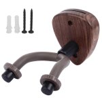 Cintre de cintre de guitare support de crochet mural avec base en bois corde porte - instrument pour ...
