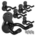 Cintre mural pour guitare, paquet de 6 cintres pour guitare, support de guitare en mtal pour basses
