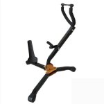 Cintre de saxophone - support de coude pliant pour fl�te et clarinette - 1 fl�te / support de tube noir ...