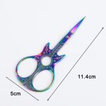 Ciseaux en acier inoxydable exquis, artisanat classique rétro européen, couture, artisanat, bricolage, ... Ciseaux en acier inoxydable exquis, artisanat classique rétro européen, couture, artisanat, bricolage, ...