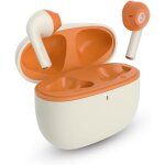 Clan k1 - casque sans fil semi - internes avec commandes int��gr��es, ��couteurs bluetooth orange et ...