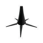 Clarinette stand 5 - leg metal portable pliable holder accessoire pour Clarinette stand 5 - leg metal portable pliable holder accessoire pour