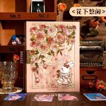 Classeur de cartes photo a5 avec bandage, 3 pouces, 4 grilles, livre de renforcement, album photo - type ...