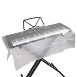 Clavier 61 touches housse anti - poussire housse de piano electronique transparente housse de protection ...