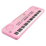 Clavier de piano a 61 touches, mini clavier de musique portable a 61 touches pour d�butants enfants avec ...