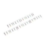 Clavier de piano autocollant 61 touches etiquette amovible grande note lettre silicone pour piano electronique ...