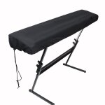 Clavier de piano couvert de poussire, piano a 88 touches couvert de poussire