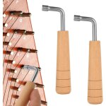 Cl d'accordage de piano, kit d'accordeur de piano professionnel marteau d'accordage de piano cl d'accordage ...