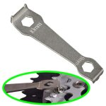 Cl  crou de chane de vlo en plein air, outil de retrait de boulon, cl 9mm / 10mm, accessoire d'outils ...