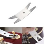 Cl a fourche en acier inoxydable bouton jack accordeur douille poche multi - outil accessoire de guitare ...