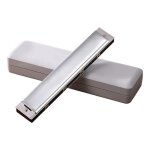 Cl d'harmonica c a 24 trous, cl d'harmonica chromatique polyphonique c pour professionnels et etudiants, ...