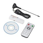 Cl� r�cepteur pour pc et ordinateur portable, r820t + rtl2832u, usb 2. 0 dvb - t sdr fm dab tv tuner
