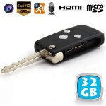 Cl� voiture camera espion appareil photo d�tection mouvement fhd 1080p 32go hdmi yonis