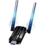 Cl wifi puissante ac1300 mbps, cle wifi usb 3. 0 double bande, 2. 4g / 5. 8ghz adaptateurs usb cl wifi ...