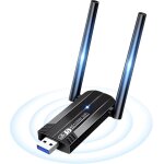 Cl wifi usb 3. 0 ac1300 mbps 5g 2. 4g hz, double bande 5dbi antenne cle rseau dongle clef adaptateur ...