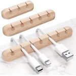 Clips cble organisateur bureau, lot de 3 support de cble, organisateur de cordon, gestion des cables, ...