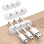 Clips cble organisateur bureau, lot de 3 support de cble, organisateur de cordon, gestion des cables, ...