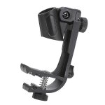 Clips de microphone r�glables sur le tambour pour support de support de montage antichoc de jante