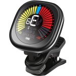 Clip - on rechargeable tuner avec ecran couleur, pour guitare, ukulélé, violon, chromatique modes de ... Clip - on rechargeable tuner avec ecran couleur, pour guitare, ukulélé, violon, chromatique modes de ...