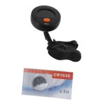 Clip on tuner 12 equal temperament accordeur electronique numrique pour guitare basse ukull violon ...