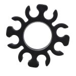 Clip de support de baguette de tambour pour roland v td noir
