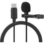 Clip sur le microphone, micro cravate cravate lavalier de type c pour mini - microphone  condensateur ...