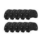 Cloche de pied, tambourin de pied, clochette en mtal, bote a instruments de percussion portable, tambour ...