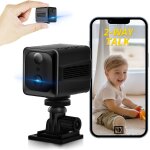 Cloudds camera espion, a jour 4k mini camera espion sans fil, wifi camra avec une batterie de 3000mah, ...