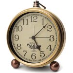 Cmjaagur - attoe - horloge de table dore - 14, 7 cm - classique - rtro - style europen - vintage - ...